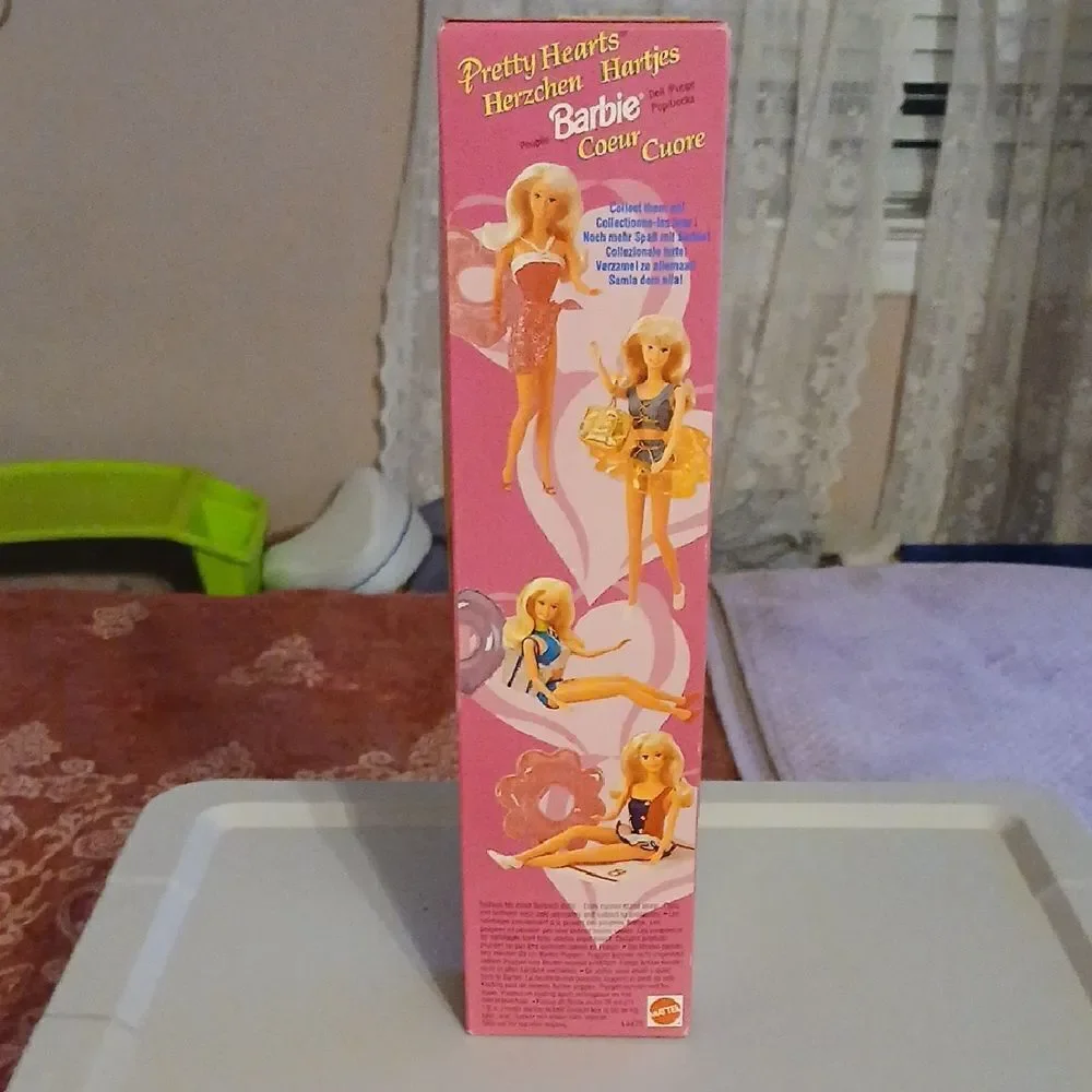 Barbie Pretty Hearts Doll with Pink Outfit